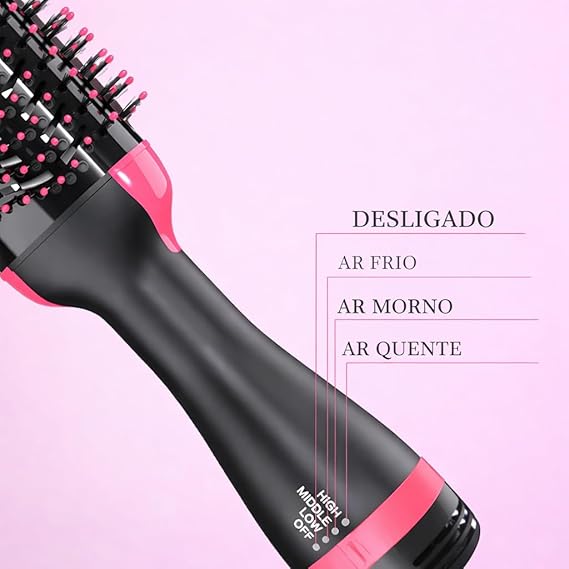 Eleva AirVolume™ Escova Secadora 3 em 1