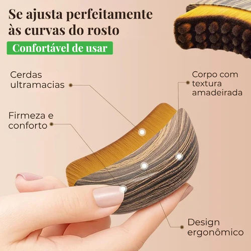 Eleva DrainLift™ Escova de Drenagem Linfática Facial