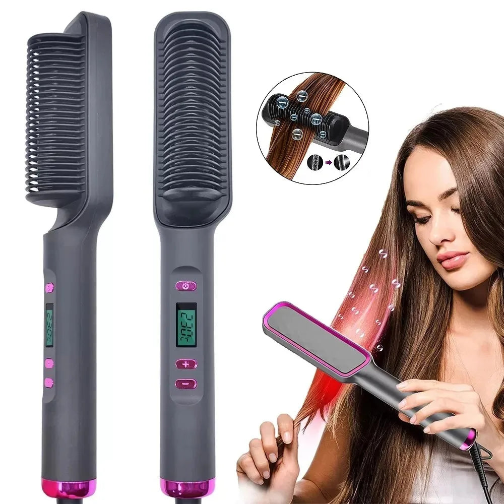 Eleva SilkComb™ Pente Alisador Elétrico