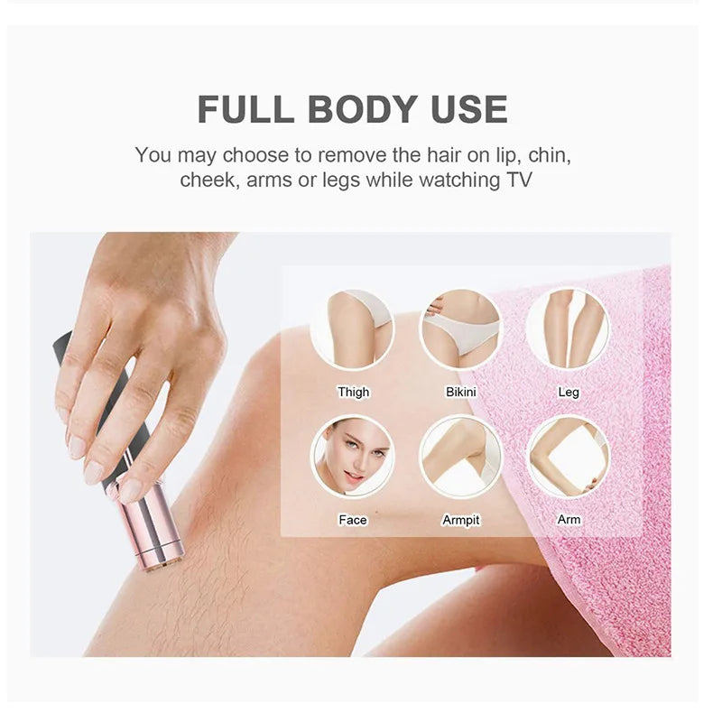 Eleva SmoothTrim™ Depilador Facial Elétrico